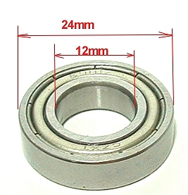 Roulement 6901-2ZZ -12x24x6-