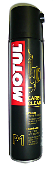 Bombe nettoyant carburateur MOTUL