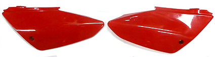Caches lat�raux rouge CRF70