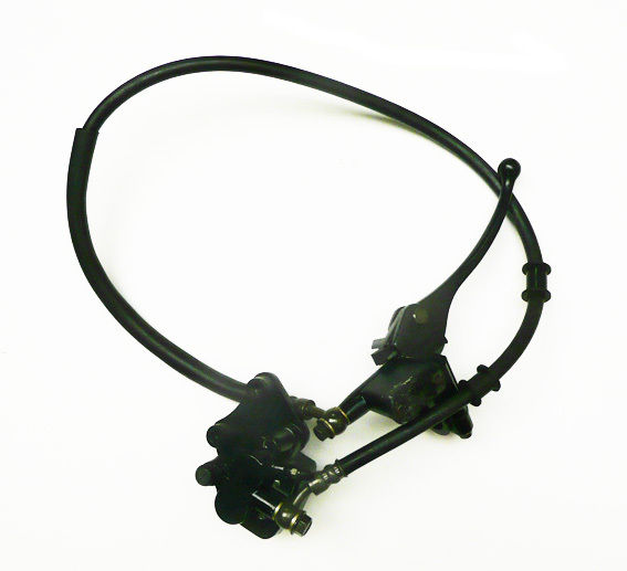 Frein avant 2 pistons ma�tre cylindre compacte AGB27 -durite noire-