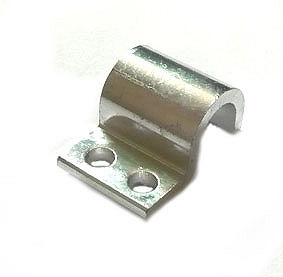 Fixation alu de durite de frein sur bras oscillant