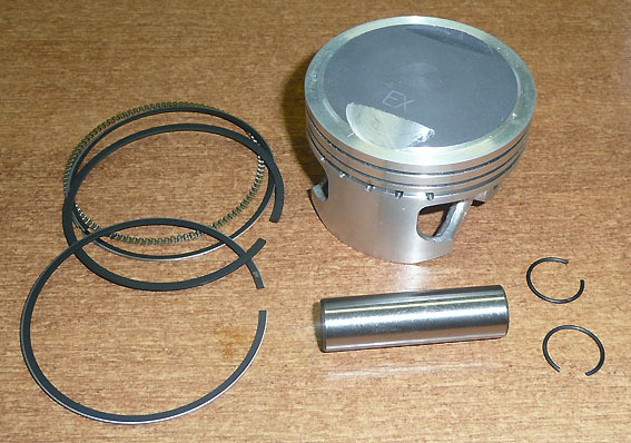 Piston 60 mm pour 150 HOLESHOT 2 soupapes UPower
