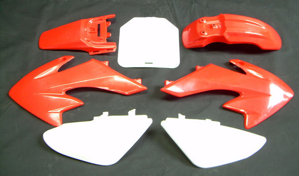 Kit de plastique rouge type CRF50