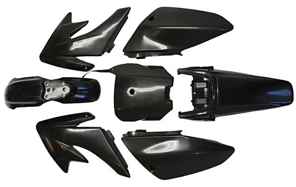 Kit plastique type CRF70 noir