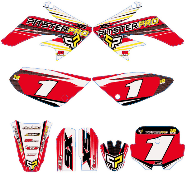 Kit deco rockstar dirt ycf