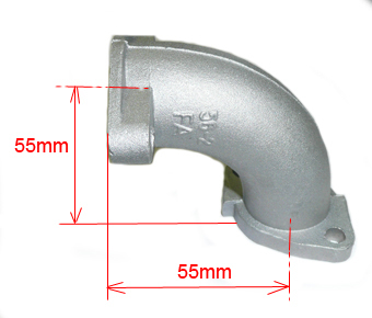 Pipe admission diam�tre 26/26 et 55/55
