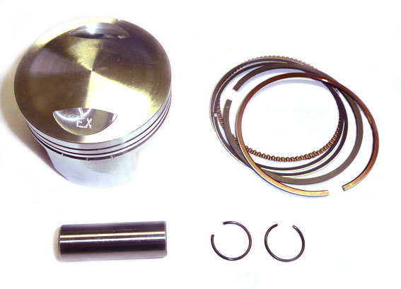 Piston et segments DT150E Daytona -57mm- 