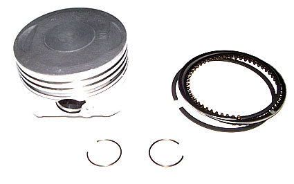 Piston et segments 56.5mm, 150 LIFAN 1P56FMJ et HS1P56YMJ
