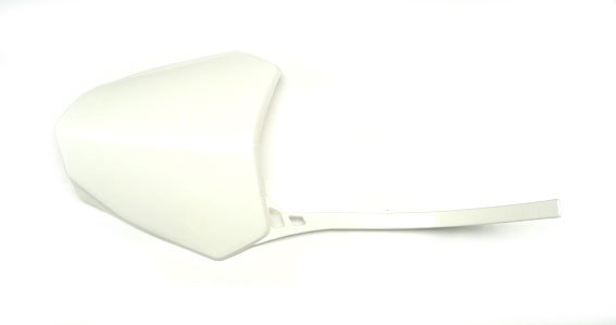 Plaque avant blanche, �conomique -TTR110 style-