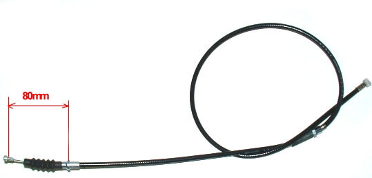 C�ble embrayage moteur sans d�marrage en prise 975-80mm