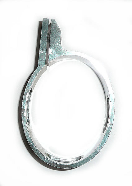 Collier alu CNC silencieux oval LXR