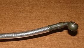 Durite frein arri�re maitre cylindre 8mm �trier 10mm L=360mm (AGB29)