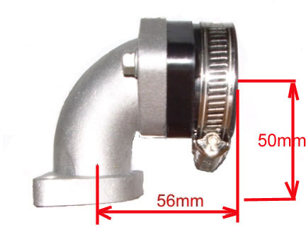 Pipe admission courte VM24, VM26, PHBH26, PE26/28