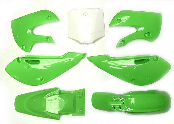 Kit plastique vert type KLX110