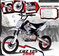 125 CRZ NEW 2009-Pit-bike