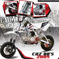 88 CRZ en roues de 10'' et 10'', modèle 2009-Pit-bike