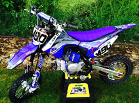 PITSTERPRO LXR150RR, UPower 150-4S, CRF110 BLEU-Pit-bike
