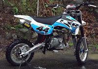 PITSTERPRO LXR-DAYTONA150 White Power MIKA-Pit-bike