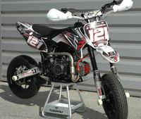PITSTERPRO LXR125 MOTARD moteur Holeshot, roues à baton, Dunlop TT92-Pit-bike