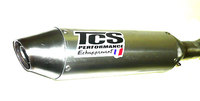 Ligne échappement TCS Compétition aluminium-Pit-bike