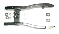 Bras oscillant alu extrudé, axe 12mm, entre axe 385 à 415mm-Pit-bike