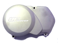 Couvercle moteur gauche alu, logo UPower-Pit-bike