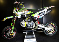 PITSTERPRO LXR88R GREEN, moteur UPower 88-2S, Arrow shorty, full Nissin...-Pit-bike