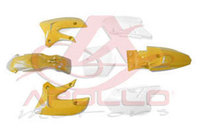 Kit plastique jaune long AGB30, AM-D8, RX250-Pit-bike