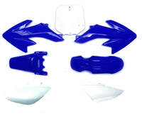 Kit de plastique bleu pit bike type CRF50-Pit-bike