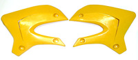 Paire ouies jaune AGB29, PRO2, AM-D5, AM-D8, RX145-Pit-bike