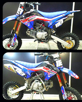 BUCCI 2015 blue, moteur 150-4S TOKAWA-Pit-bike