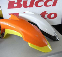Kit plastique orange BUCCI BR1F6-Pit-bike