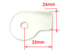 Plexiglass poignée gaz CNC LXR US-Pit-bike