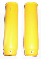 Protections de fourche jaune AGB29, AMD5, AM-D8, POISON, AGB30, RX145/250, PRO-2-Pit-bike