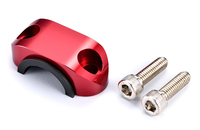 Support levier CNC rouge avec bague de rotation-Pit-bike