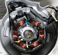 Stator pour moteur démarreur électrique 150 YX-Pit-bike