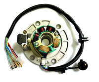 Stator moteur pit bike -RED DEVIL- (avec sortie lumière)-Pit-bike-Pièce moteur-allumage/carter-Stator, rotor