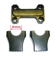 Pontet réglable bas pour guidon diamètre 28.6mm-Pit-bike