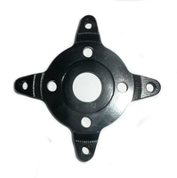 Support disque de frein avant LXR noir-Pit-bike