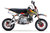 Stickers CRF One Industrie ROCKSTAR-Pit-bike