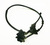Frein avant 2 pistons maître cylindre compacte AGB27 -durite noire--Pit-bike