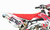 Housse de selle ''striped''  rouge Bucci-Pit-bike