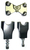 Pontet noir LXR réglable haut pour guidon diamètre 28.6mm-Pit-bike