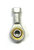 Rotule pitbike filetage M6, axe 6mm-Pit-bike