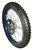 Roue avant alu bleue 21\'\' AGB30, AM-D8, XB30 -avec disque et pneu--Pit-bike